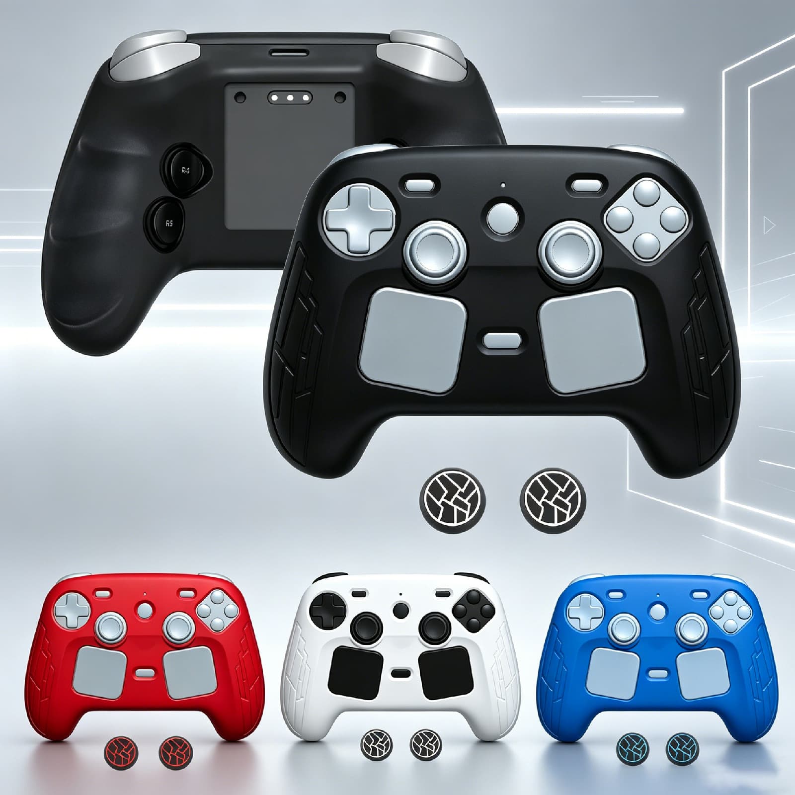 2026 Silicone Protective Case for Valve Steam Controller with Joystick Caps