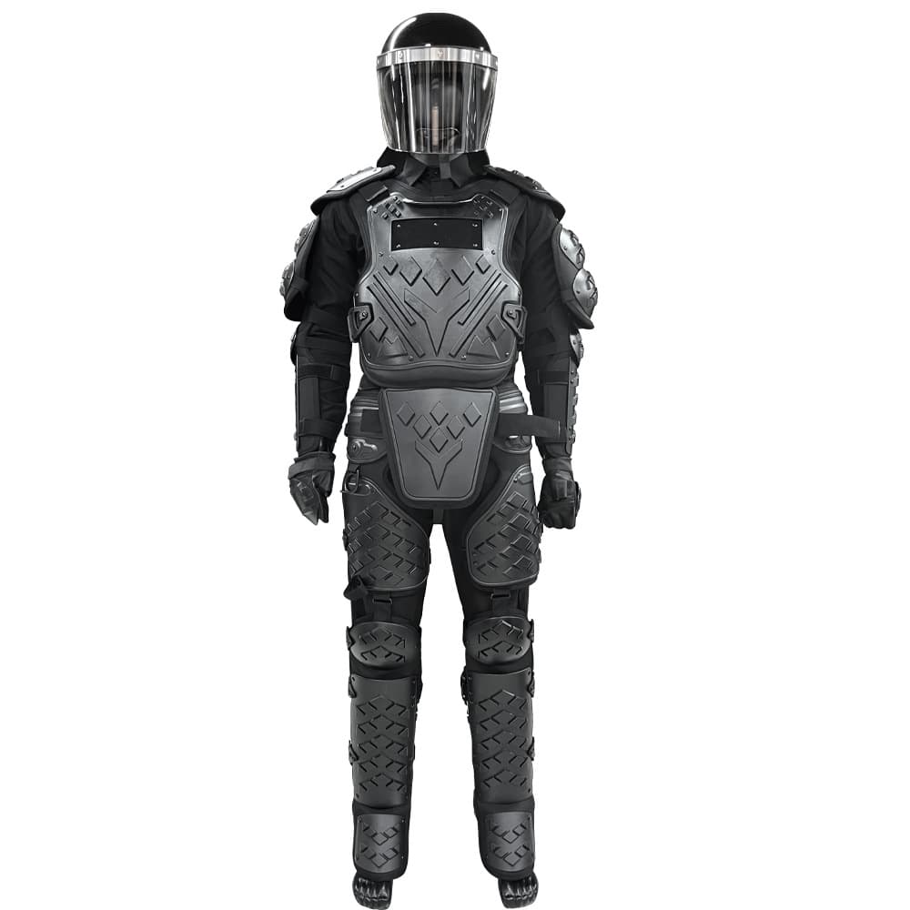 FOX128 Factory Direct Hard Riot Suit Chest, Back, and Shoulder Armor Protective Gear Full-Body Protection