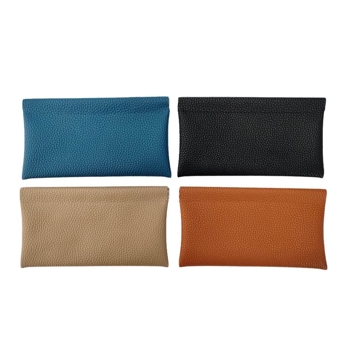 Large capacity clutch wallet, card holder, phone bag, glasses storage, simple cross-border Amazon synthetic leather
