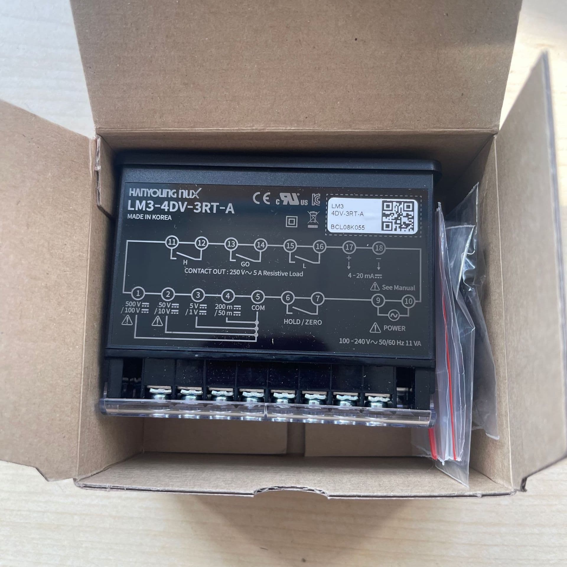 Negotiable Korean Hanrong Panel Meter LM3-4DV-3RT-A LM3-4AA-N-A LM3-4AV-N-A