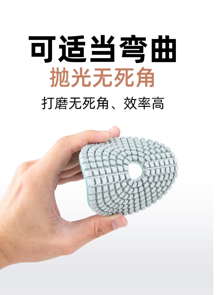 Diamond Wet Polishing Pad for Stone, Marble, Granite, Tile, Quartz, Glass, Angle Grinder Grinding Disc