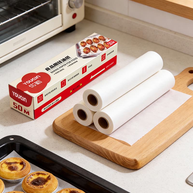 Silicone paper baking household barbecue plate oil-absorbing paper food oven air fryer tin foil special paper food grade