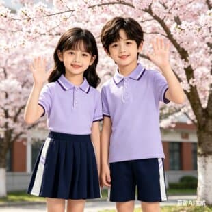 Kindergarten Uniform Set Elementary School Uniform Summer Children's Uniform Wholesale Class Uniform Summer School Uniform