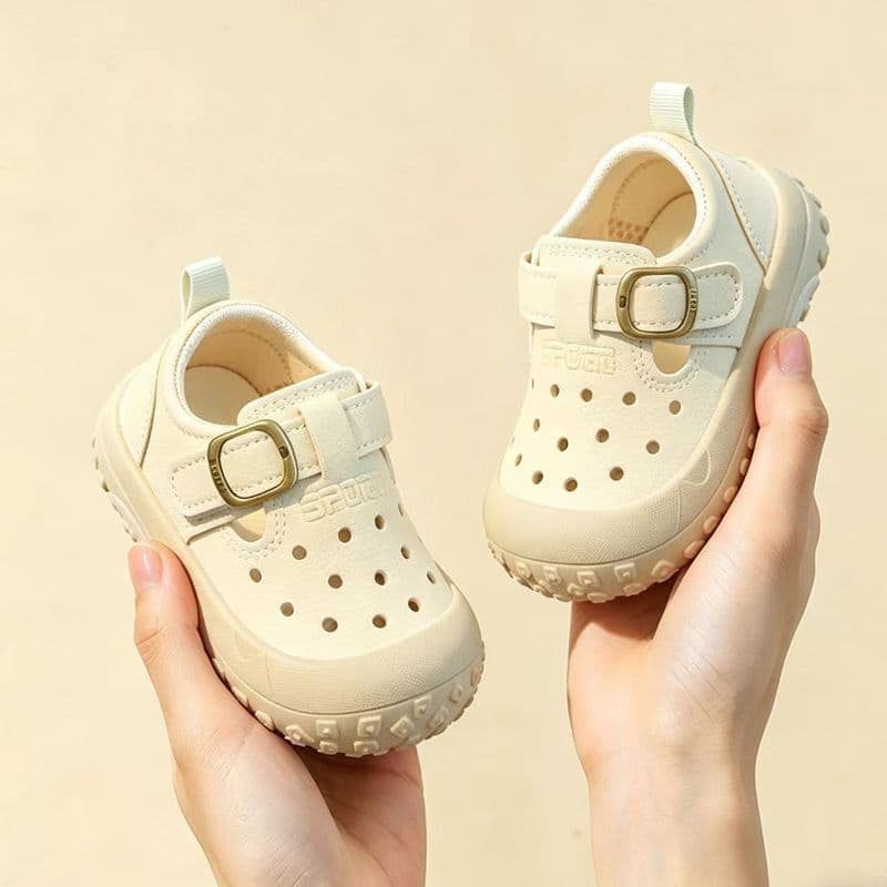Toddler Walking Shoes Soft Sole Boys Girls Baby Sneakers Anti-Kick Sport Sandals