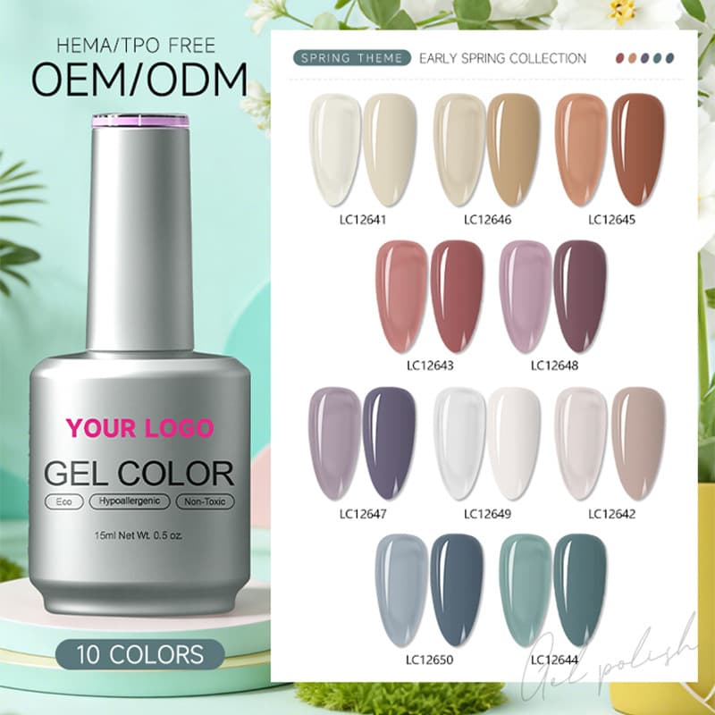 Cross-border foreign trade EU standards three no environmental health early spring nail polish cross-border wholesale needs lighting nail polish
