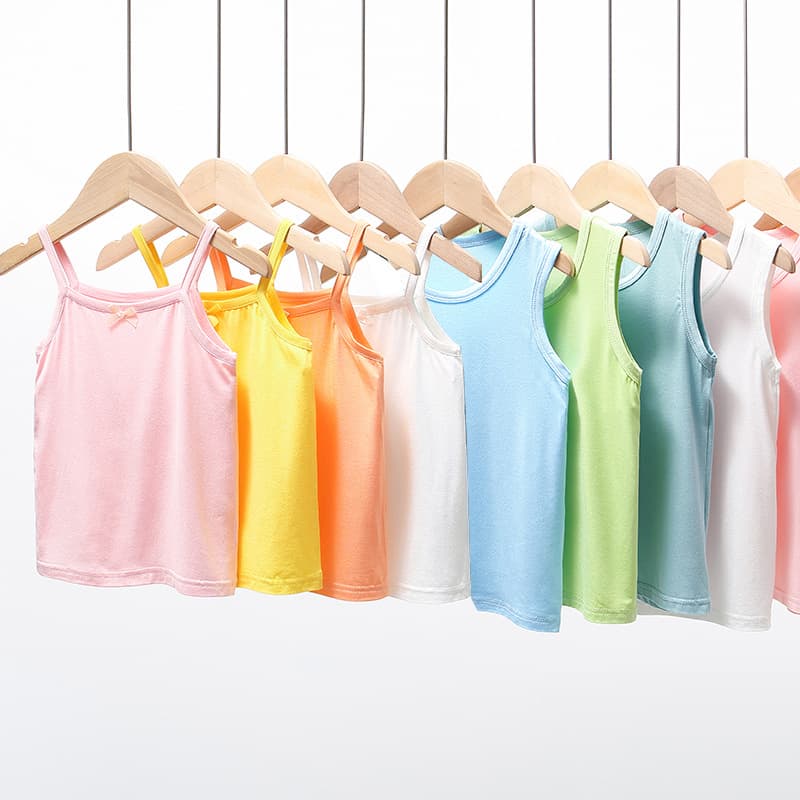 Sleeveless T-Shirt Children's Clothing Kids' Vest Summer Boys' Modal Boys' and Girls' Baby Camisole A-Class Boys Can Wear Outside