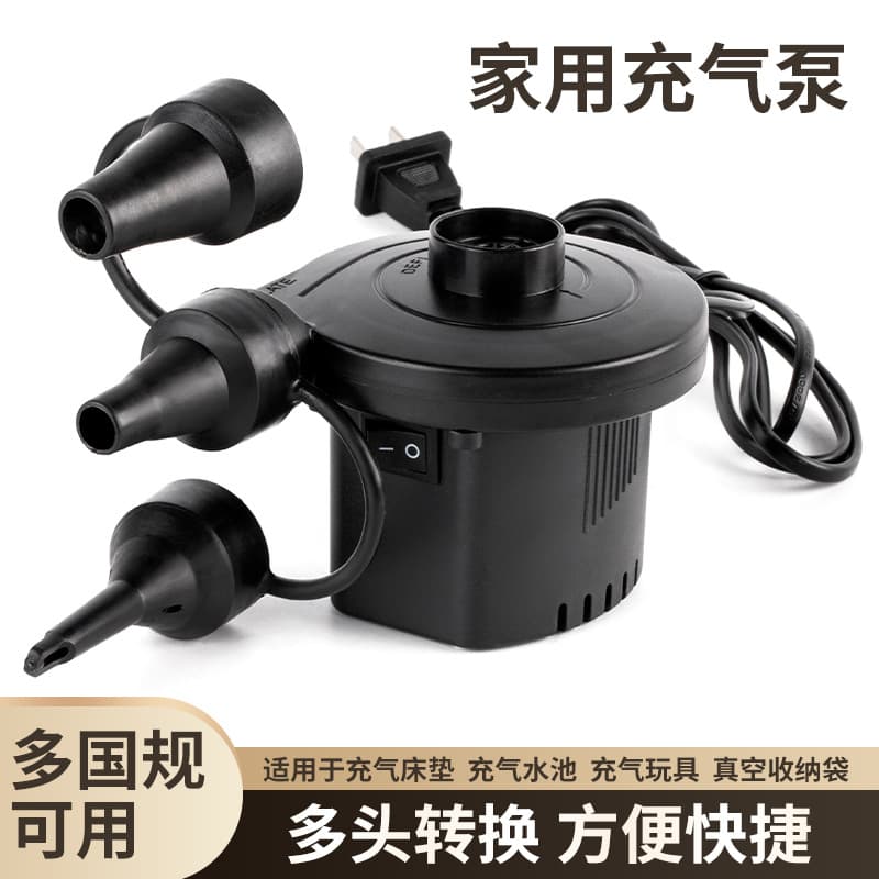 Industrial Grade Air Pump Inflation Device For Tires Car Tyres Inflator Tool Pressure Gauge Hose