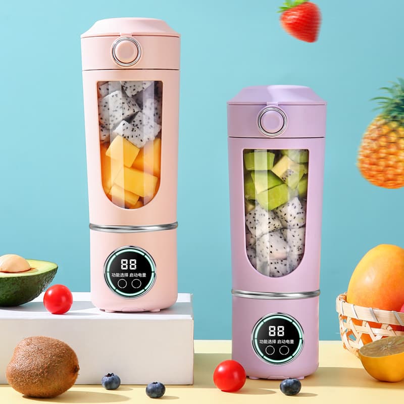 Cross-border New High-end Blender for Home Use, Ice Crushing and Juicing Cup with USB Charging, Portable Outdoor Travel Mug