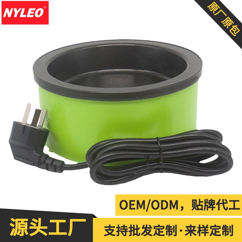 Custom Hot Melt Glue Pot 250W Adjustable Temperature Glue Melter for Hair Extensions, Sealing Wax, Small Glue Melting Furnace