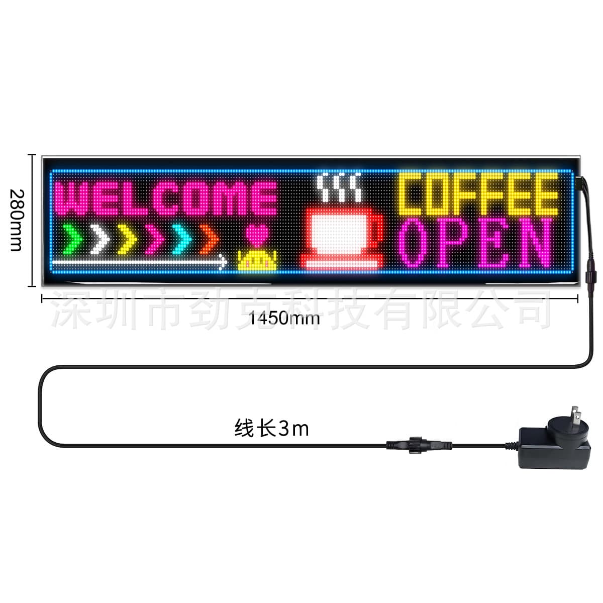 LED Flexible Display APP Bluetooth Car Advertising Screen Full Color Smart Car Sticker Cross-border Bestseller Soft Screen