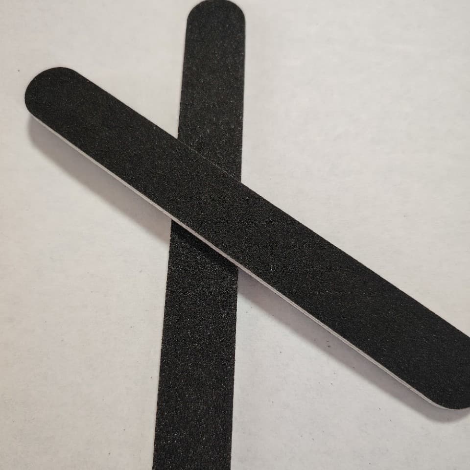 Spot nail polishing strip, nail file, black polishing strip, manicure black file, manicure shop frosted tool, manicure file