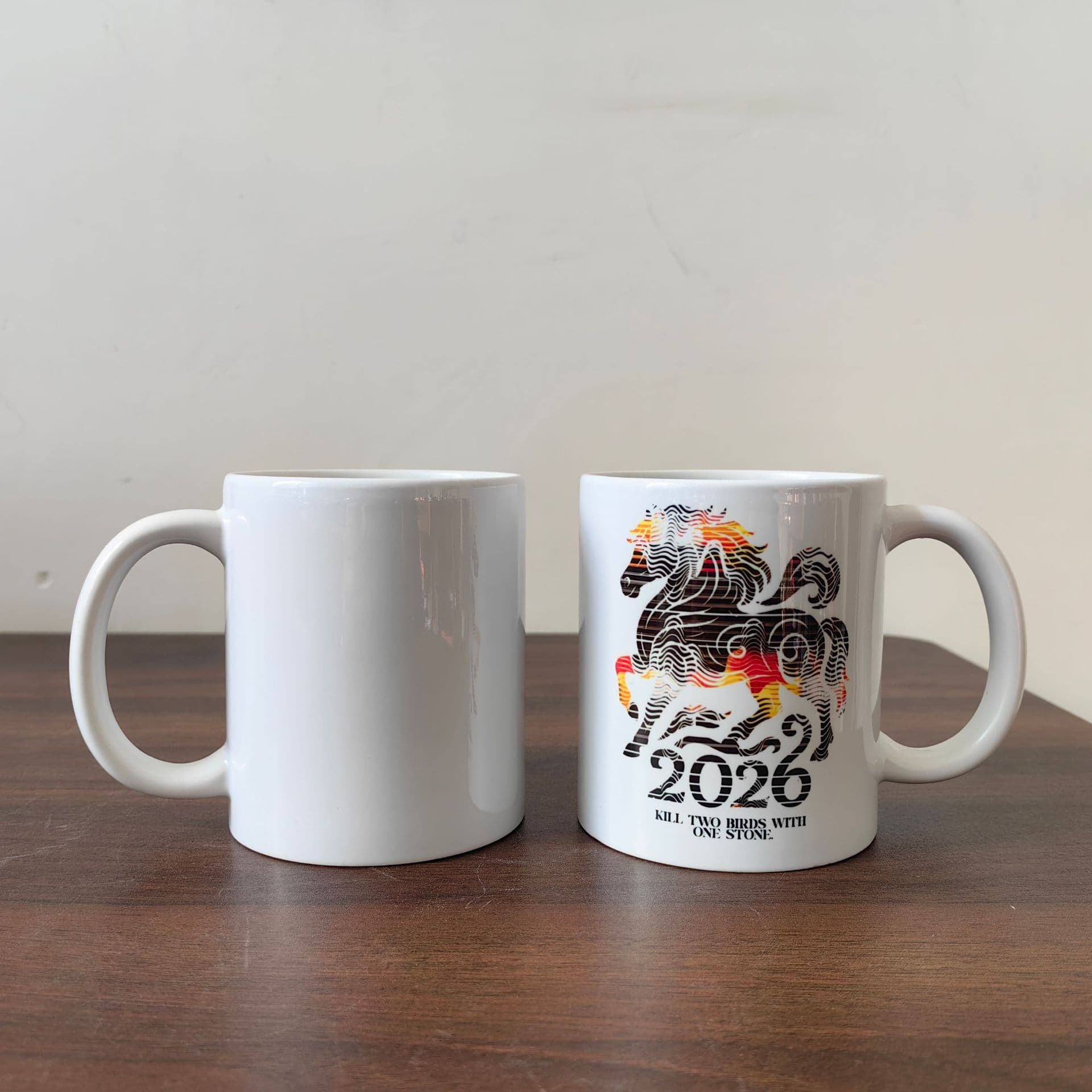 Simple Sublimation White Cup Heat Transfer Office Home Ceramic Mug