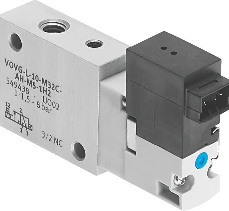 FESTO Air Control Valve VUWG-L10-T32H-A-M7 Original 573823 Festo Two-Position Three-Way Valve