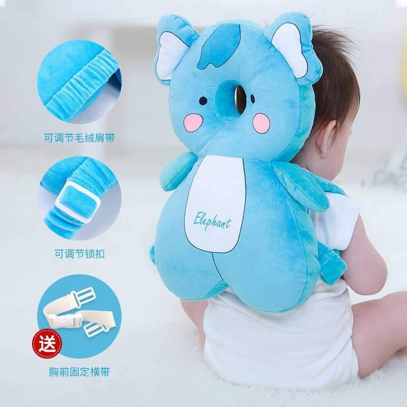 Winter Toddler Fall-Proof Head Protection Pad, Baby Walking Head Protection Pillow, Children's Anti-Impact Anti-Fall Helmet Pad