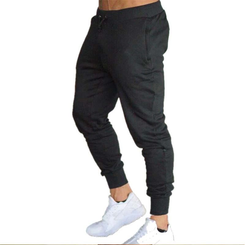 Cross-Border Men's Sports Pants European and American Sports Pants Men's Fitness Running Jogging Pants Fashionable Casual Slim Pants