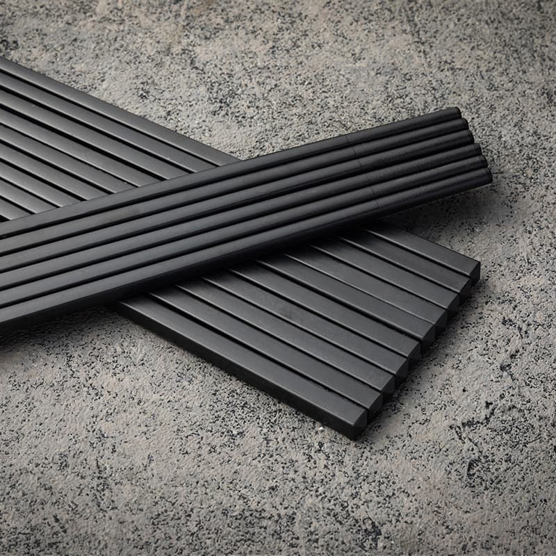 Restaurant Special Black Chopsticks School Canteen Hotel Disinfector Special Chopsticks Commercial Wholesale