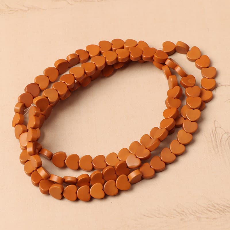 Olive core love spacer beads accessories four-leaf clover long string 108 beads with beads play bracelet diy accessories olive spacer