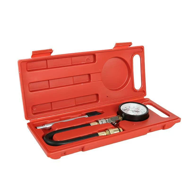 Single Bar 324 Automotive Cylinder Pressure Gauge Compression Tester Cylinder Pressure Detection Tool Motorcycle Cylinder Gauge Engine