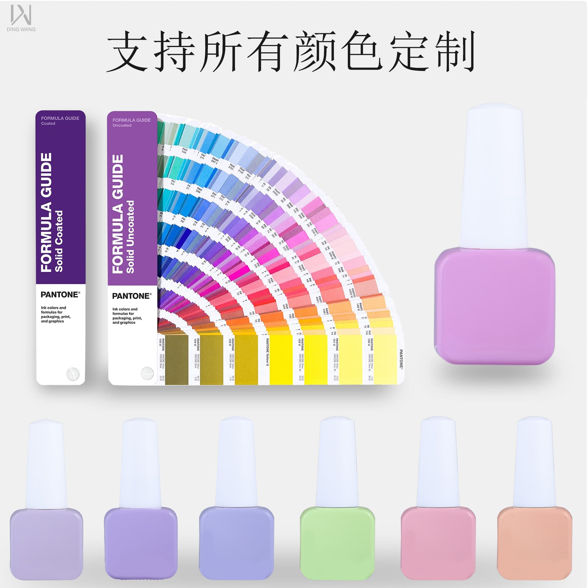 Factory Custom 12ml Rounded Square Gel Nail Polish Bottle with Brush Cap, Gel Nail Polish Light-Proof Bottle, Customizable Logo