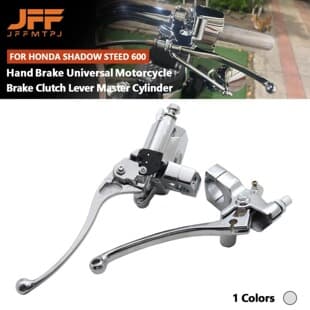 Motorcycle Brake Master Cylinder Assembly Hydraulic Brake Pump Clutch Lever Compatible with Honda Shadow Steed 600