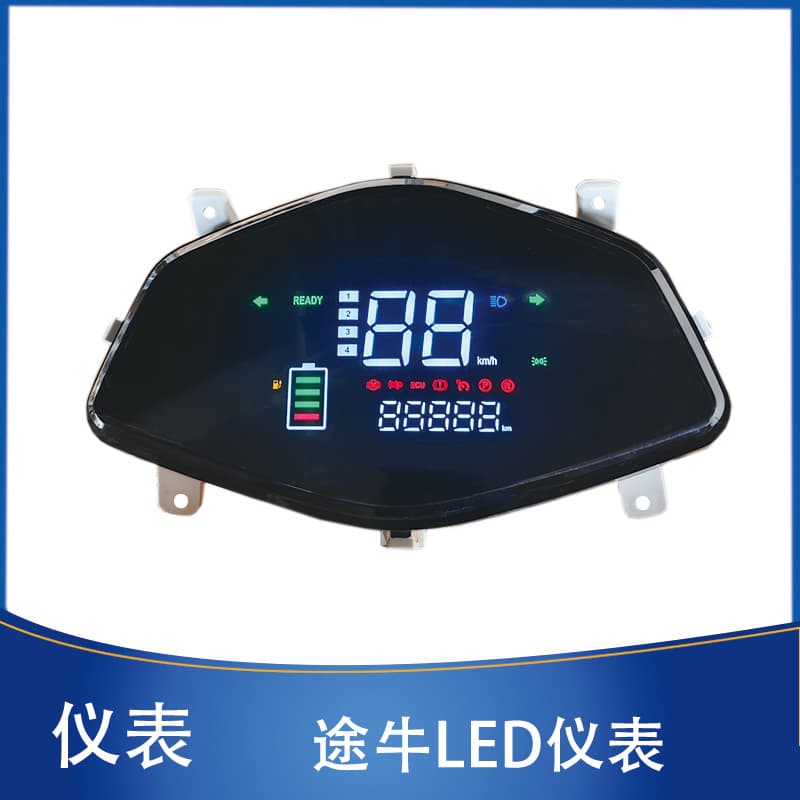 Electric Vehicle Tuniu Meter for Xunying Zhongsha Taurus Battery Level Meter Mileage Speed Odometer 48V60V72V