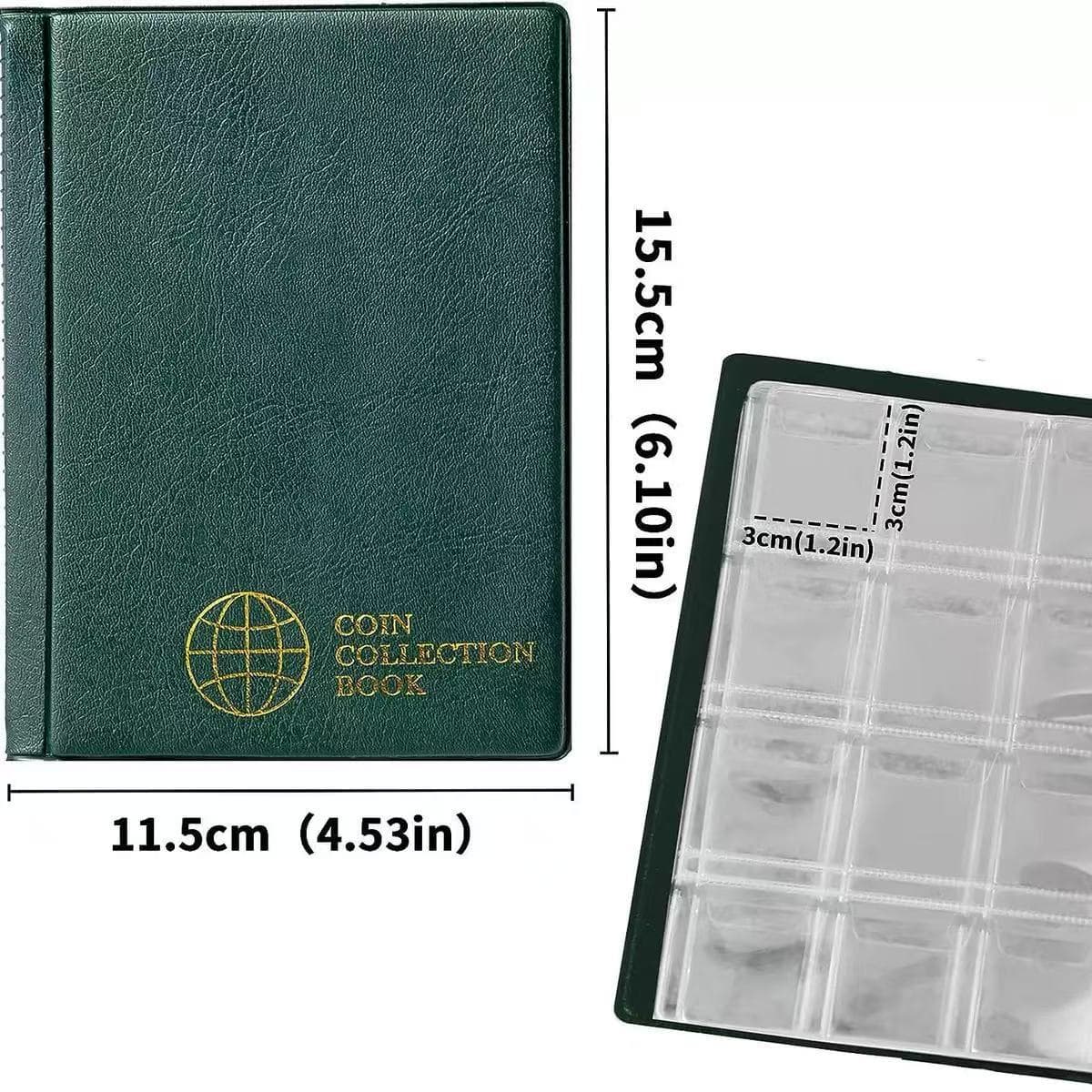 ✅ Hot-selling cross-border coin collection album, 120-grid ancient coin and copper coin storage book