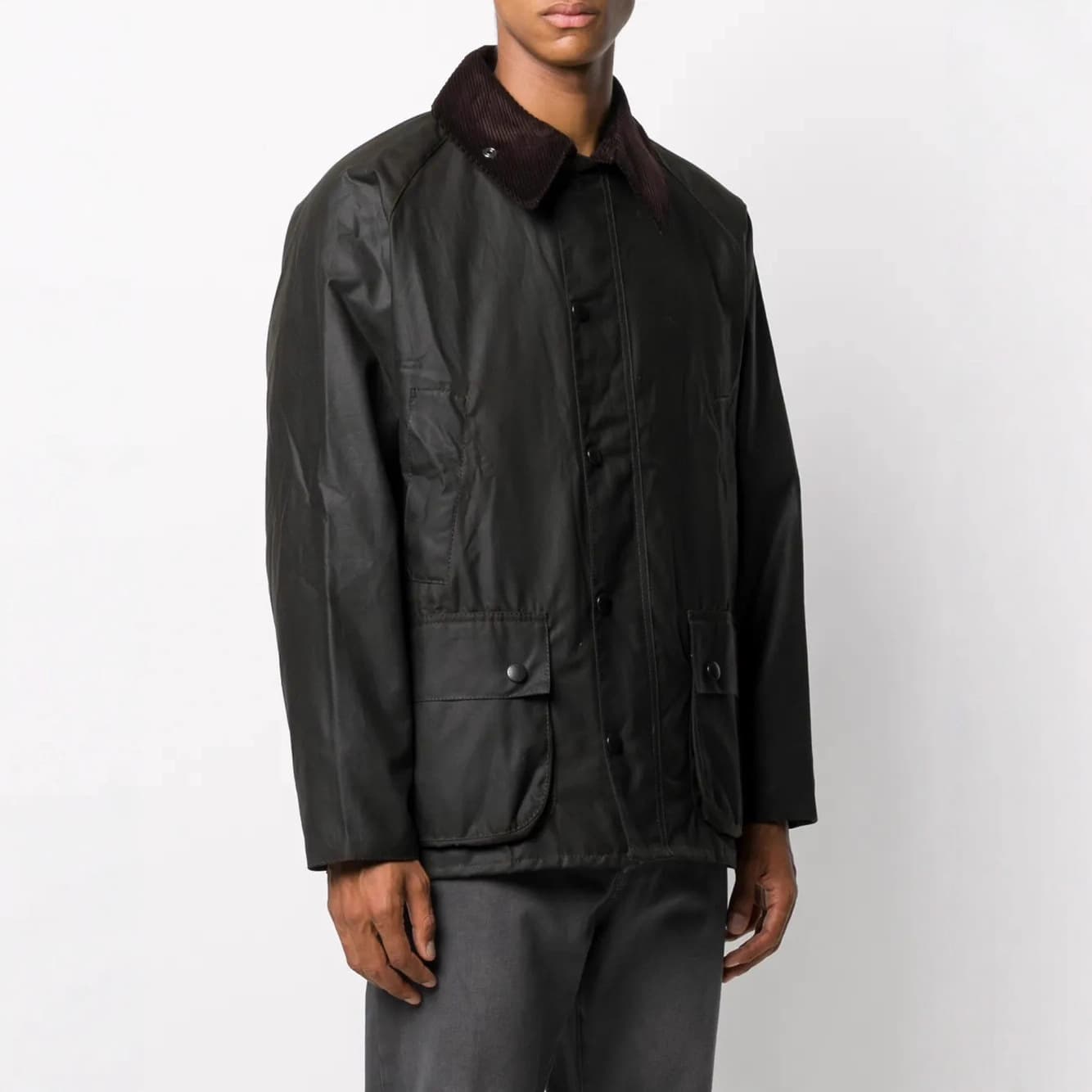 African Men's Trendy Black Jacket, Safari Jacket, Workwear Coat