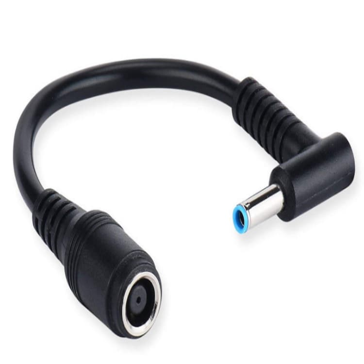 Suitable for HP Dell ultrabook power adapter cable 7450 female to 4530 male curved straight head with pin adapter cable