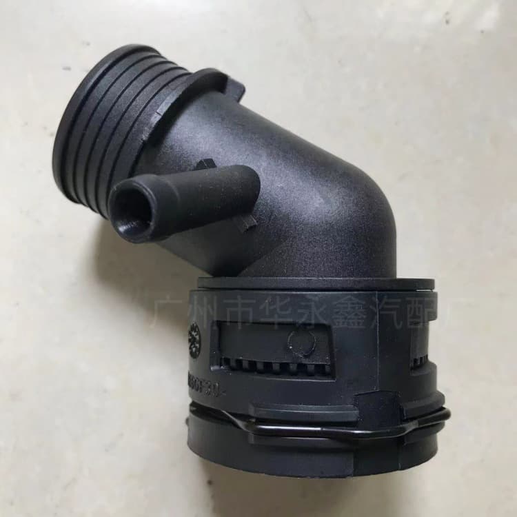 7L6122291H, For Audi Porsche Q7 3.6 Radiator Upper Hose Connector Quick Connector