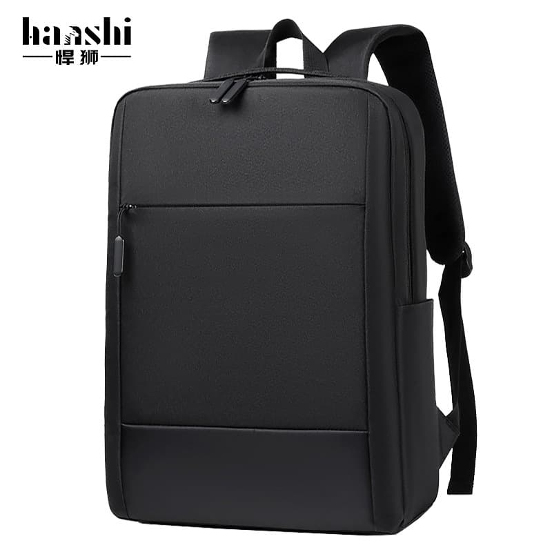 New Cross-border Men's Laptop Backpack for Work Commute, Minimalist Waterproof, Premium Large-Capacity School Bag