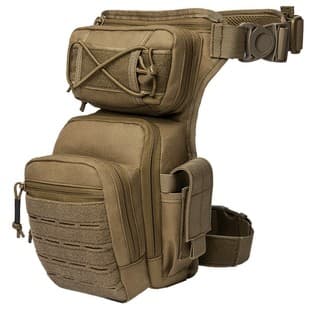 Cross-Border Multifunctional Tactical Waist Leg Bag, Nylon Laser Cut, Outdoor Cycling Motorcycle Crossbody Saddle Bag, Anti