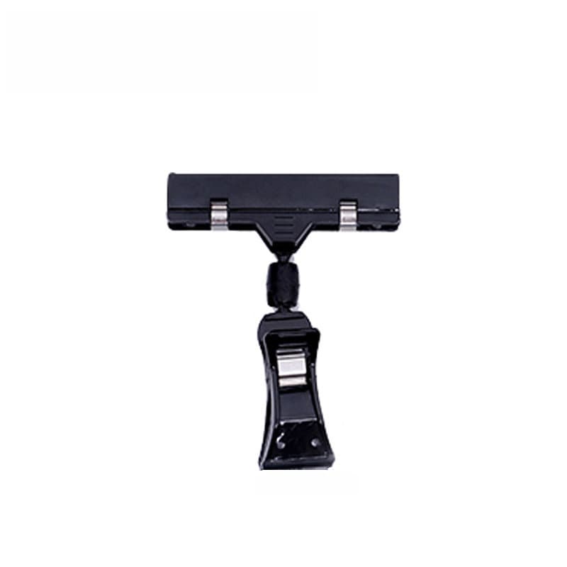 POP Ad Clip Price Display Clip Store Supermarket Promotional Tag Label Clip Dual-Head Universal Mechanical Thumb Clip