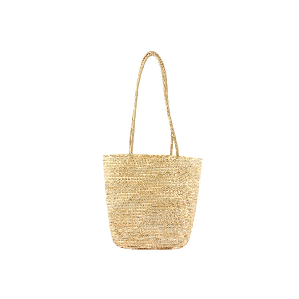 2026 Summer New Style Straw Bag Women's Shoulder Bag Large Capacity Woven Beach Bag Factory Direct Drop Shipping