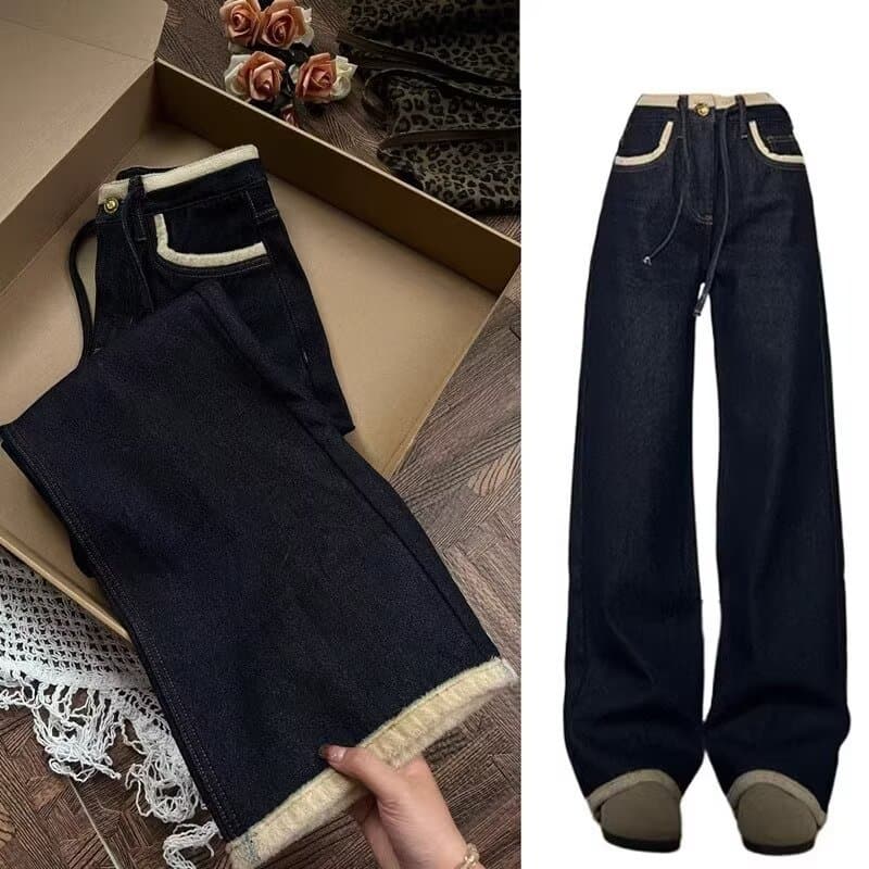 Hong Kong Style Hip Hop Men's Jeans Summer Hot Sale Of The Season Letter Print High Street Trendy Long Pants Cool And Handsome M