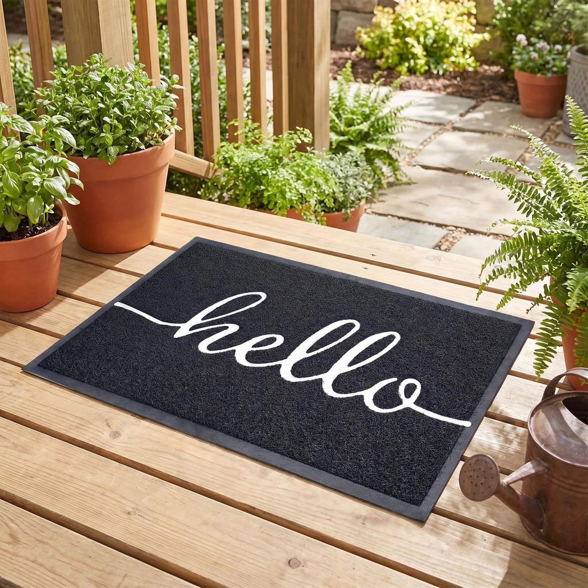 Thickened Silk Loop Door Mat Home Use PVC Carpet Mat Anti Slip Easy to Maintain Foot Mat Entrance Hallway Mat Customizable Size