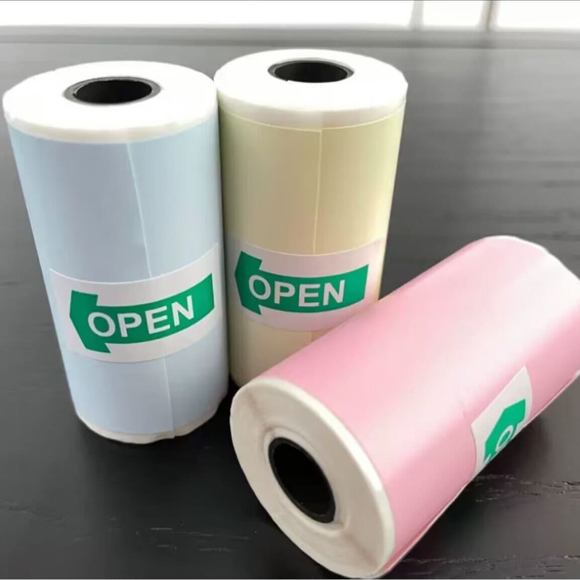 Thermal Printing Paper 57X25 for Meow/Frog Machines, Electrostatic Pin-Type Carbonless Bills, No-Tear Edge Full Sheets