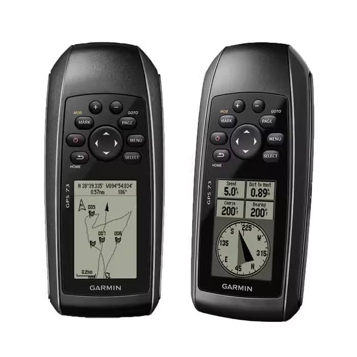Garmin GPS73 handheld GPS navigator, usable worldwide, no regional restrictions, floatable at sea.