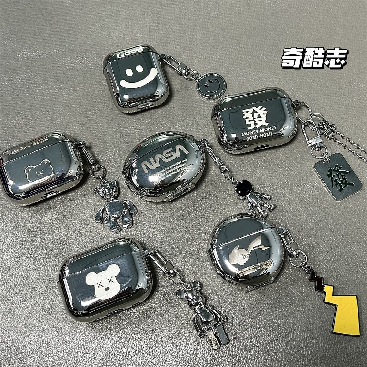Laser Engraved Electroplated Case for Samsung Galaxy Buds FE Bluetooth Earbuds, Samsung Galaxy Buds2 Soft Shell