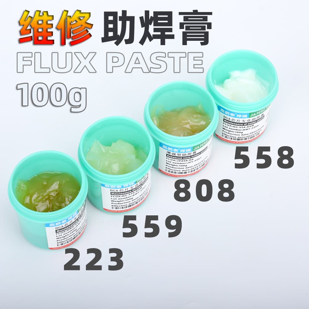 Flux Paste Soldering Oil Repair Solder Paste NC-559 558 223 808 Multiple Colors Multiple Specifications Manufacturer