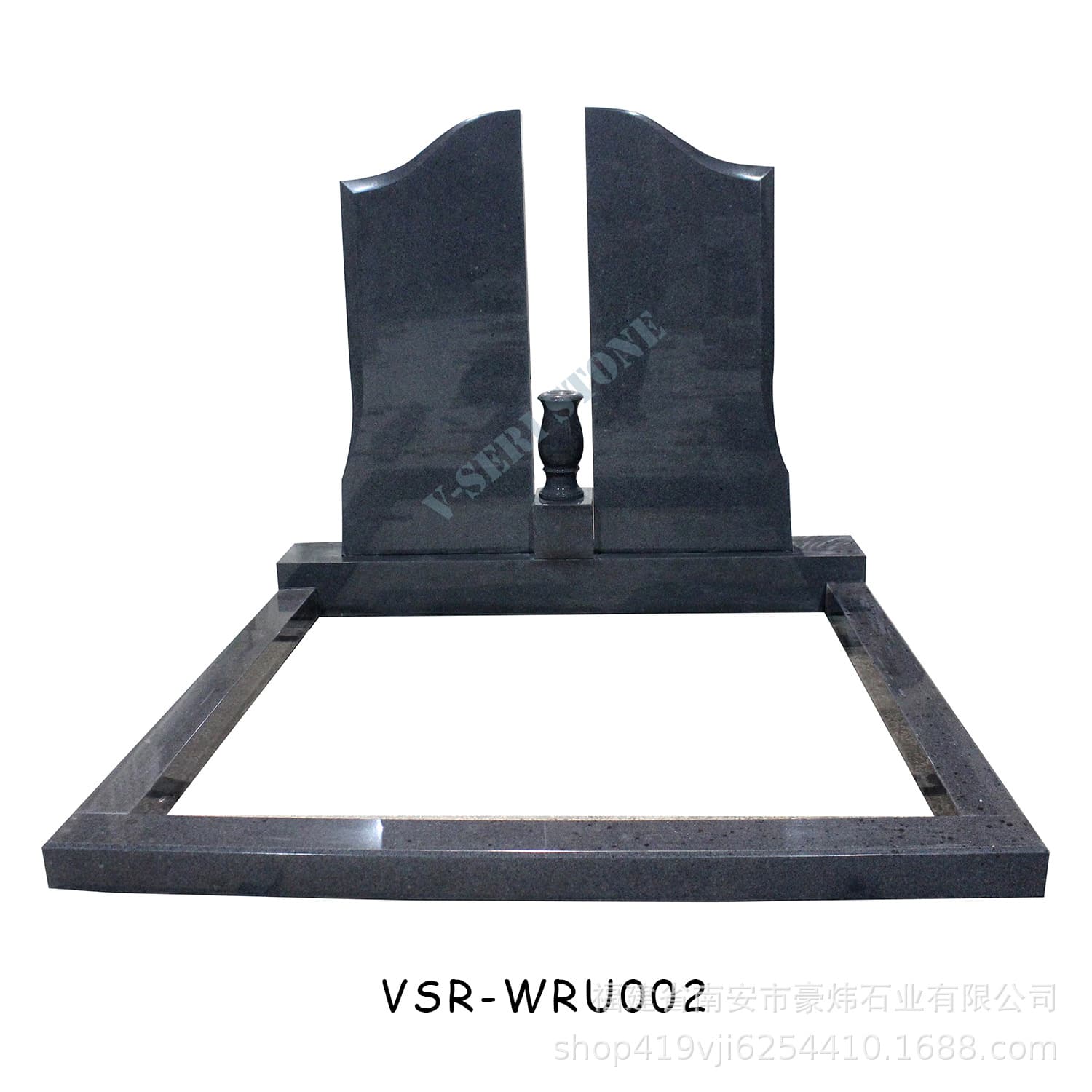 Custom Russian Style Granite Tombstone | Eternal Guardian | Hard Material Resists Time