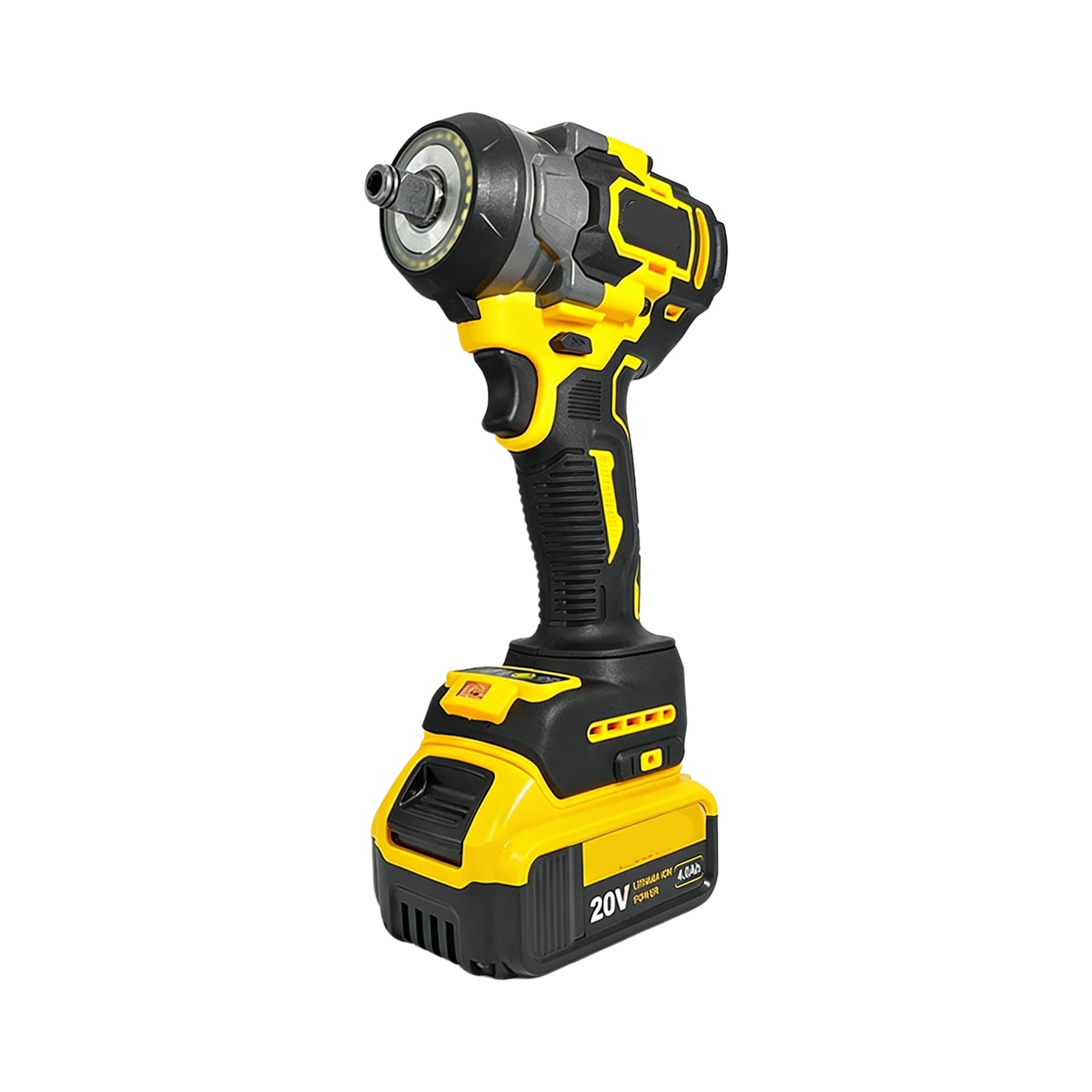 Brushless High Torque Lithium Impact Wrench 800N Multi-Socket Heavy Duty Electric Wrench for Auto Repair