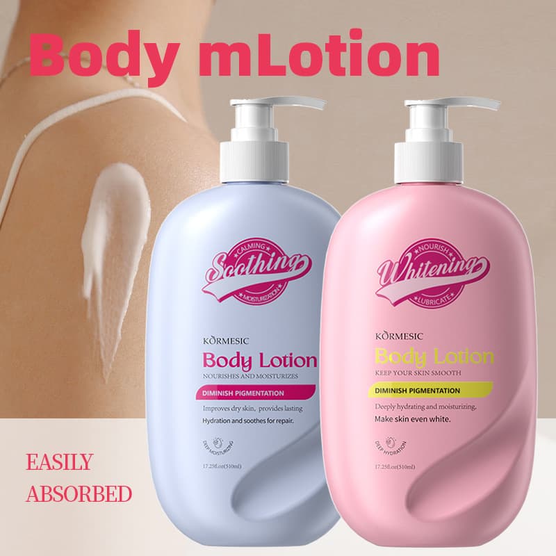 KORMESIC Brightening Moisturizing Body Lotion, Large Capacity Hydrating Long-Lasting Fragrance Skin Care Cross-Border Trade