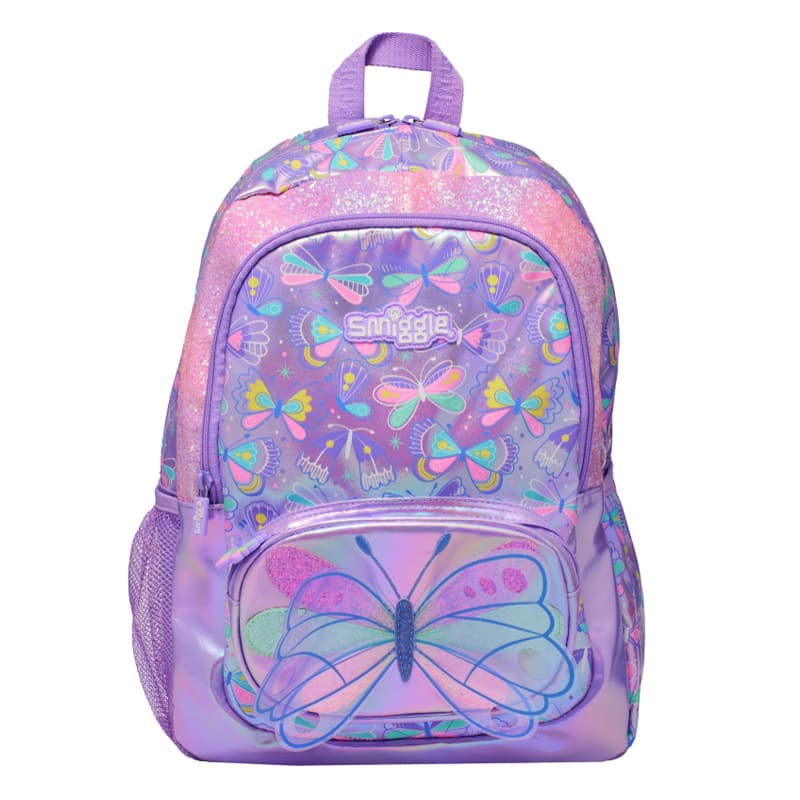 Australian Smiggle Backpack for Primary and Secondary School Students, Kids Outdoor Casual Bag, Large Capacity Cartoon School Backpack