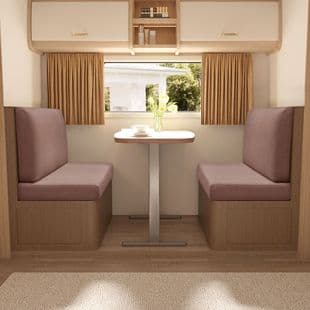 Cross-border Grid Full Wrap Stretch RV Seat Cushion Cover, Camper Van Seat Cover, RV Sofa Cover, Two-Piece Set
