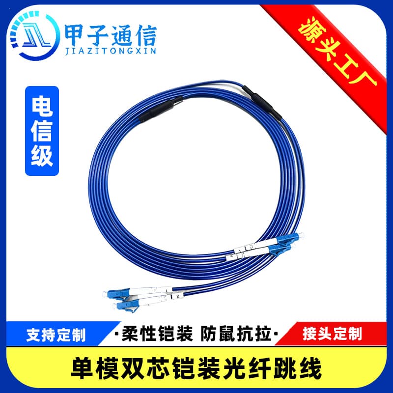 Single-mode Fiber Patch Cable Single Core Dual Core Fiber Optic Patch Cord SC/LC/FC/ST