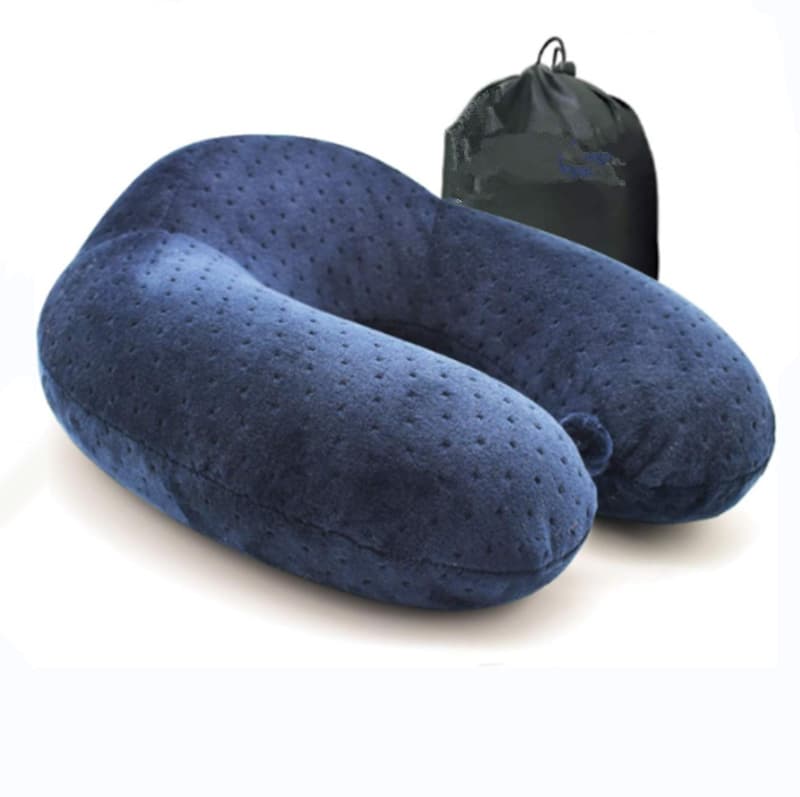 Amazon Cross-border Wholesale U-shaped Pillow Nap Pillow Hump Pillow Neck Protection Pillow Memory Foam Nap Travel Pillow