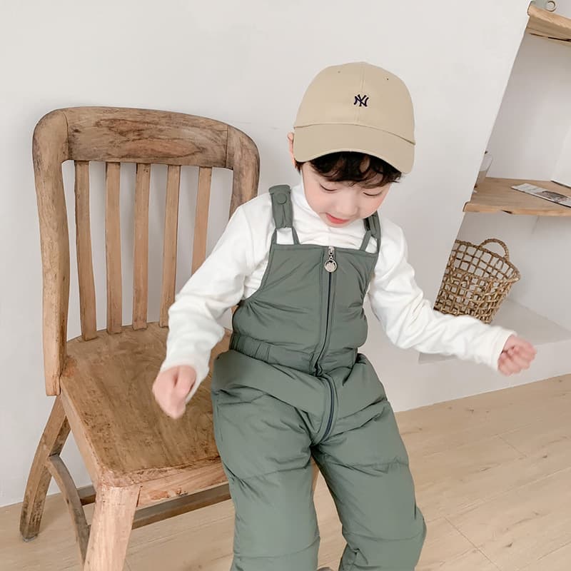 Baby Thick Winter Bib Overalls for Boys and Girls, Adjustable Suspenders, Children's Outdoor Thermal Cotton Pants, Ages 1-5