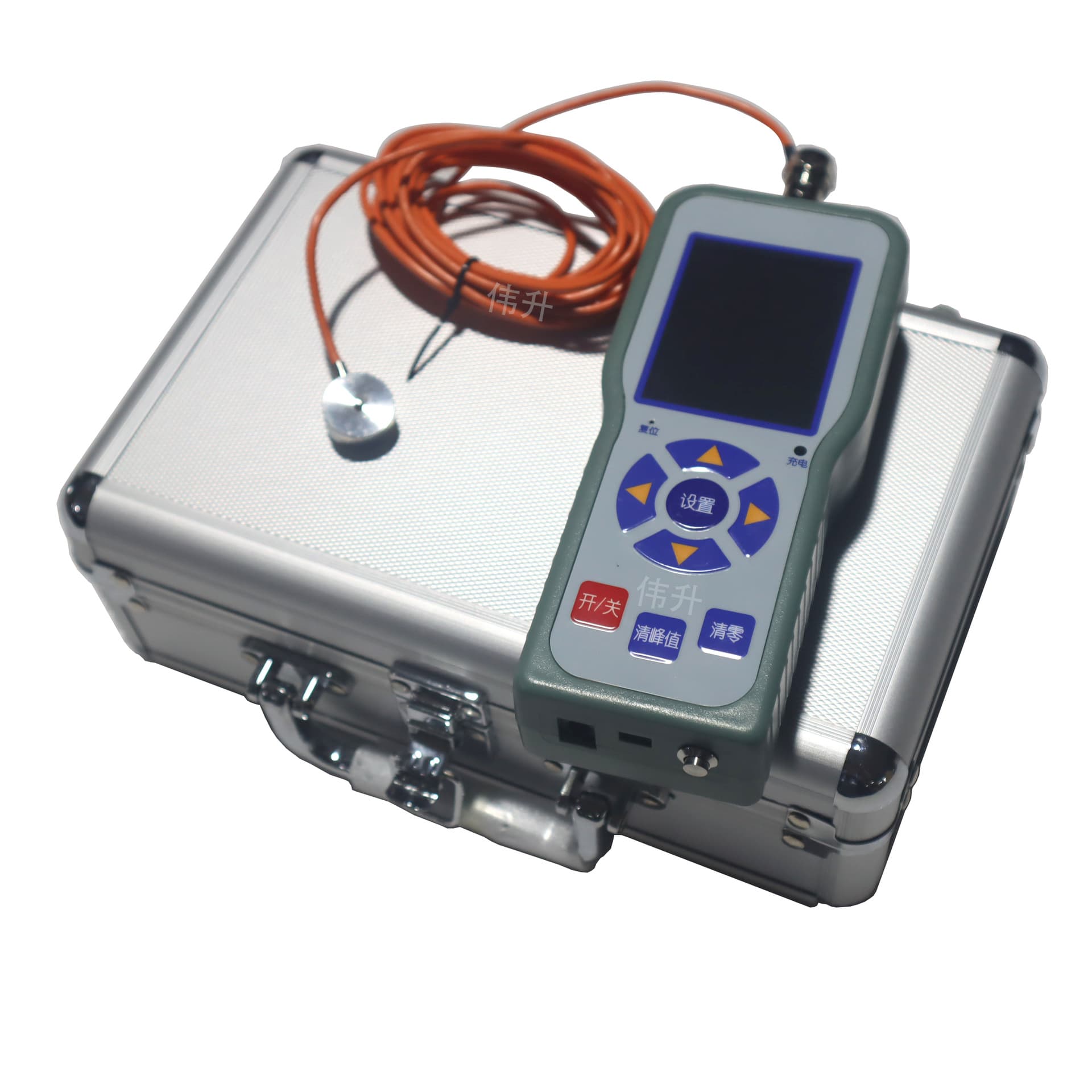 Wired Transmission Mini Digital Pressure Gauge with 0.5% Accuracy, Industrial Electronic Force Gauge