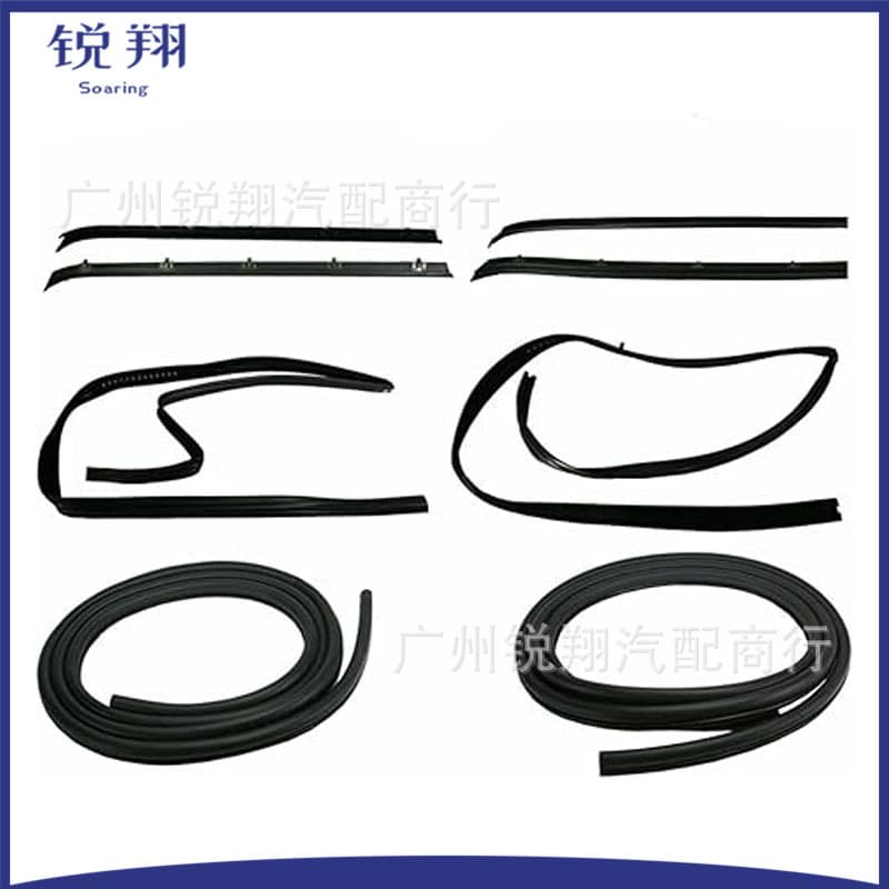 Kg1008A-8 Front Door Window Running Sweeper Felt Seal Kit Suitable for Chevrolet Gmc Trucks