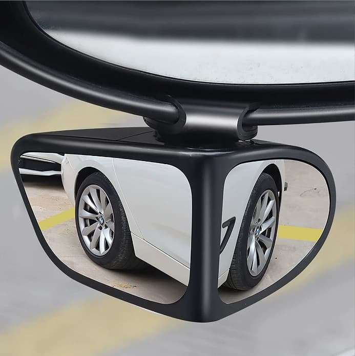 Car rearview mirror small round mirror car blind spot wide angle reversing auxiliary mirror reflective small mirror car one piece drop shipping